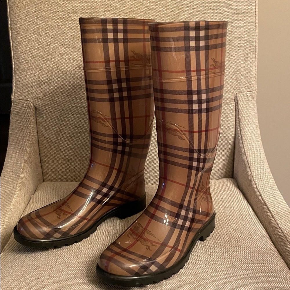 Burberry Hay Market Rainboots
